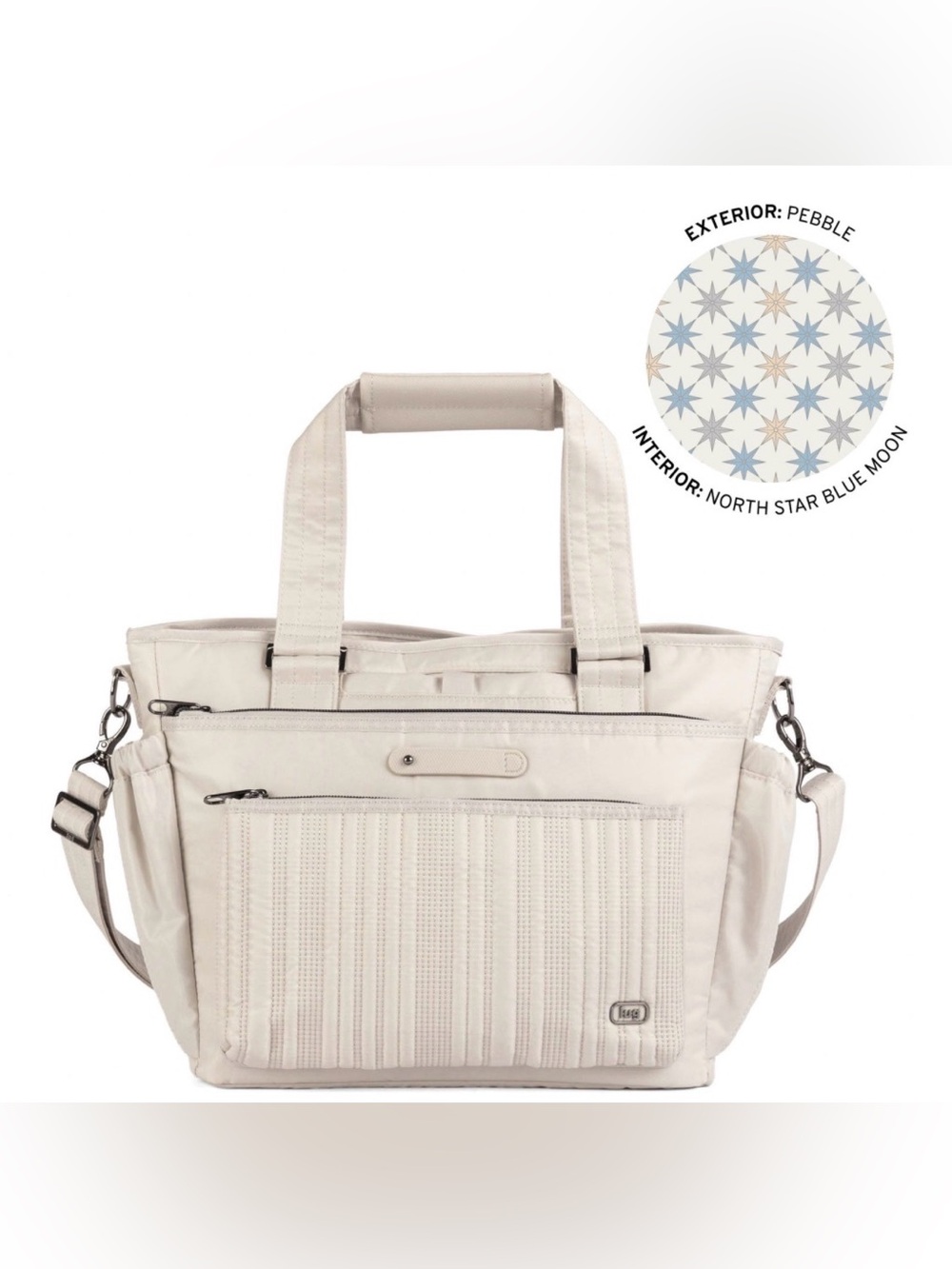 Lug Charter SE Convertible Tote Bag NWT Pebble